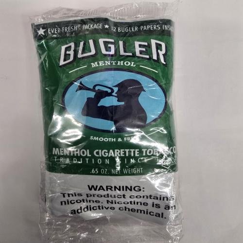 Bugler menthol cigarettes tobacco Green