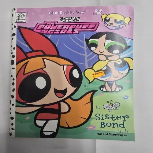 Carton network sister bond coloring books