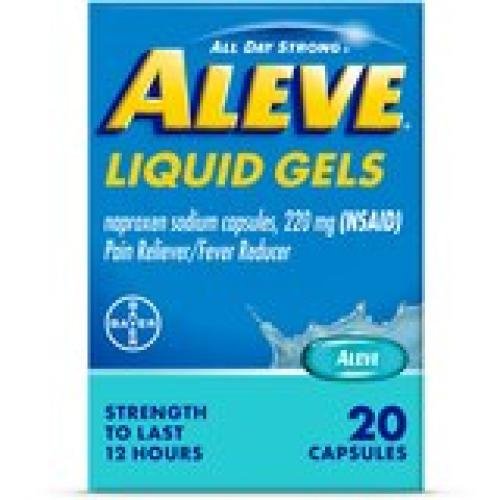 Aleve Liquid Gels Cap 20pcs