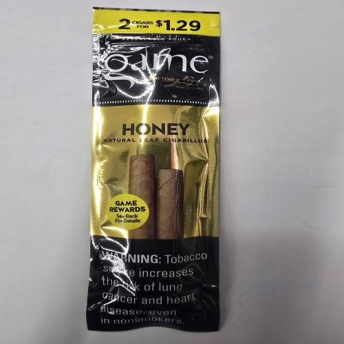 Game honey leaf cigarillos