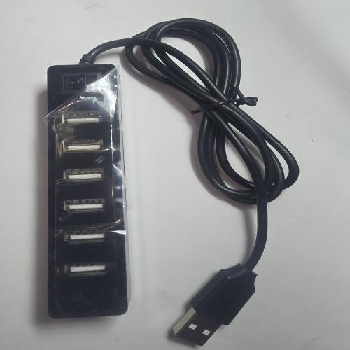 USB hub 7 port adaptor for computers