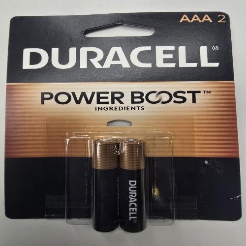 Duracell battery AAA 2in pack