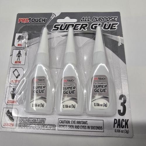 Protouch Super glue 3in pack