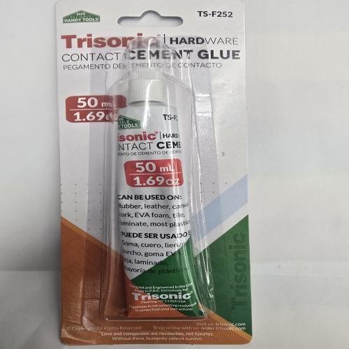 Trisonic contract cement glue 50ml ts f252