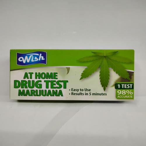 Wish At Home Drug Test Marijuana test kit