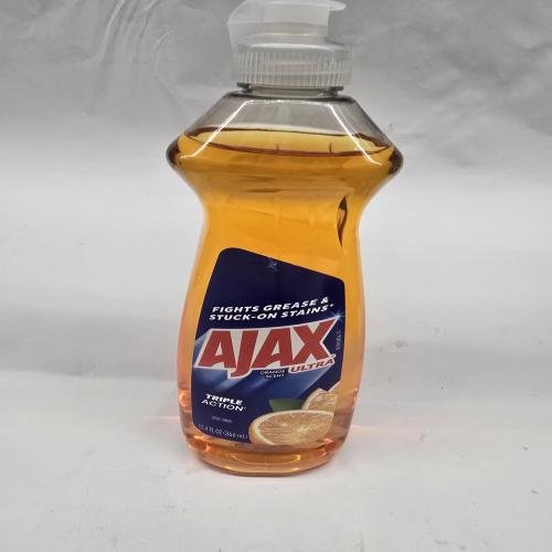 Ajax orange triple action dish cleaner  12.4 oz