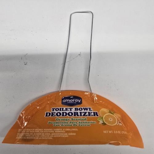 Toilet bowl deodorizer orange  2.5oz