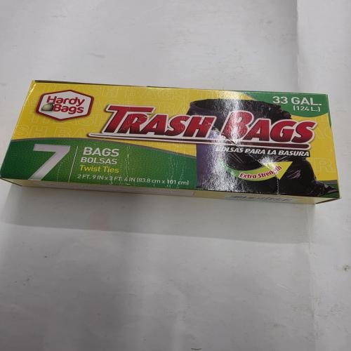 Trash bag 33 gal